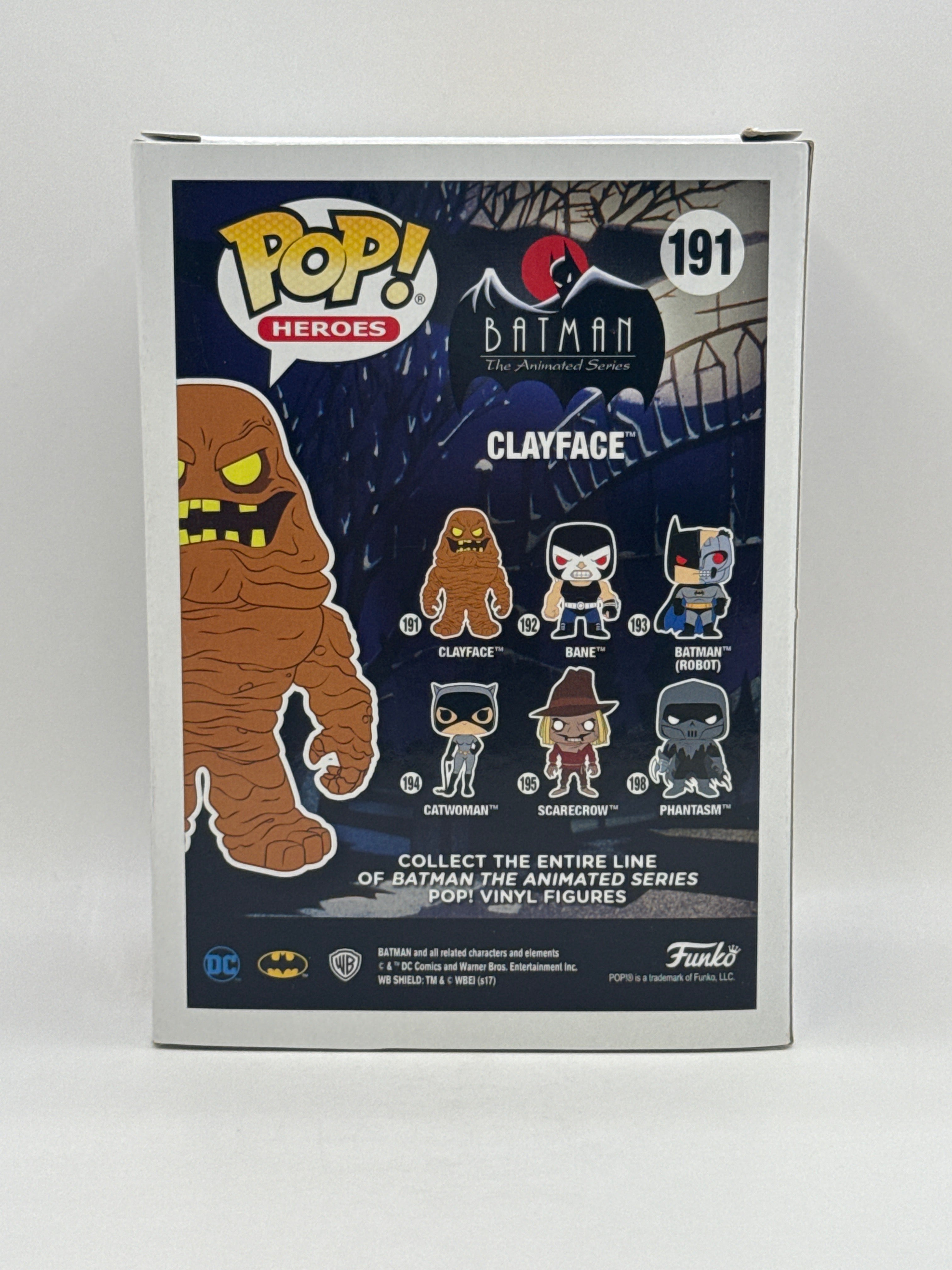 Batman The Animated Series: Clayface #191 Funko Pop