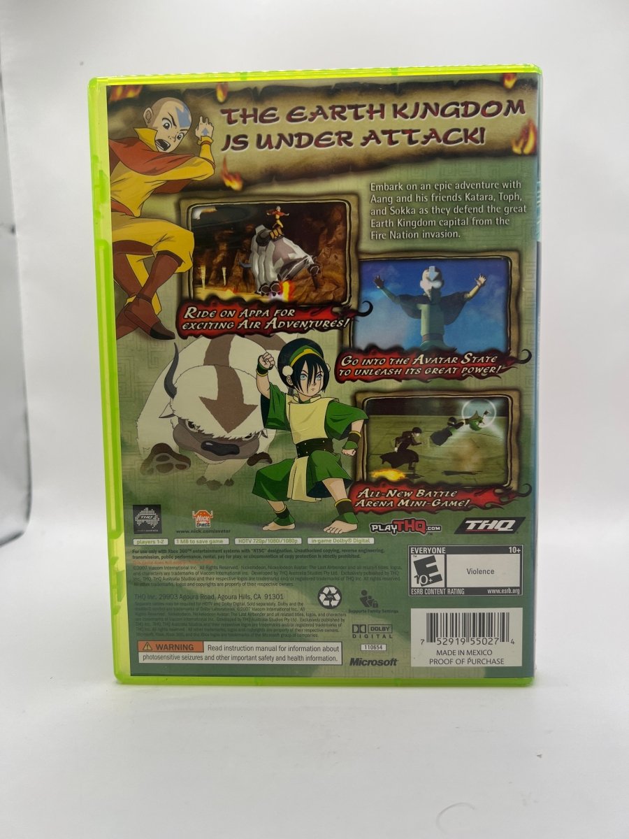 Avatar The Burning Earth CL01 (CIB) Xbox 360
