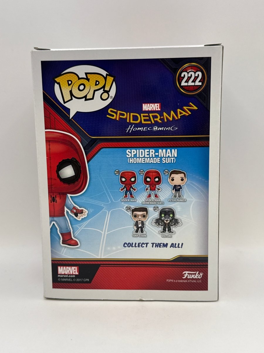 Spider-Man Homecoming: Spider-Man (Homemade Suit) #222 Funko Pop