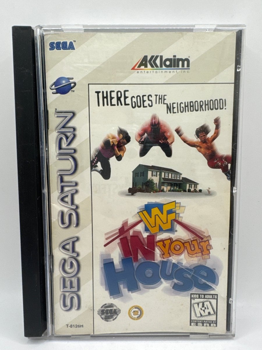 WWF In Your House CL01 (CIB) Sega Saturn