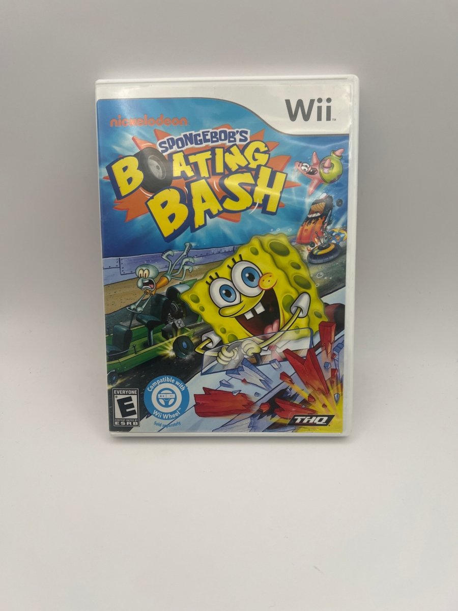 SpongeBob's Boating Bash CL01 (Missing Manual) Nintendo Wii