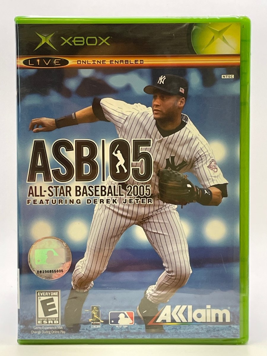 All-Star Baseball 2005 CL01 (NEW) Original Xbox