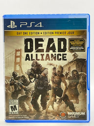 Dead Alliance 2018 CL01 (CIB) PlayStation 4