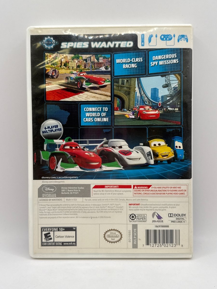 Cars 2 CL01 (CIB) Nintendo Wii