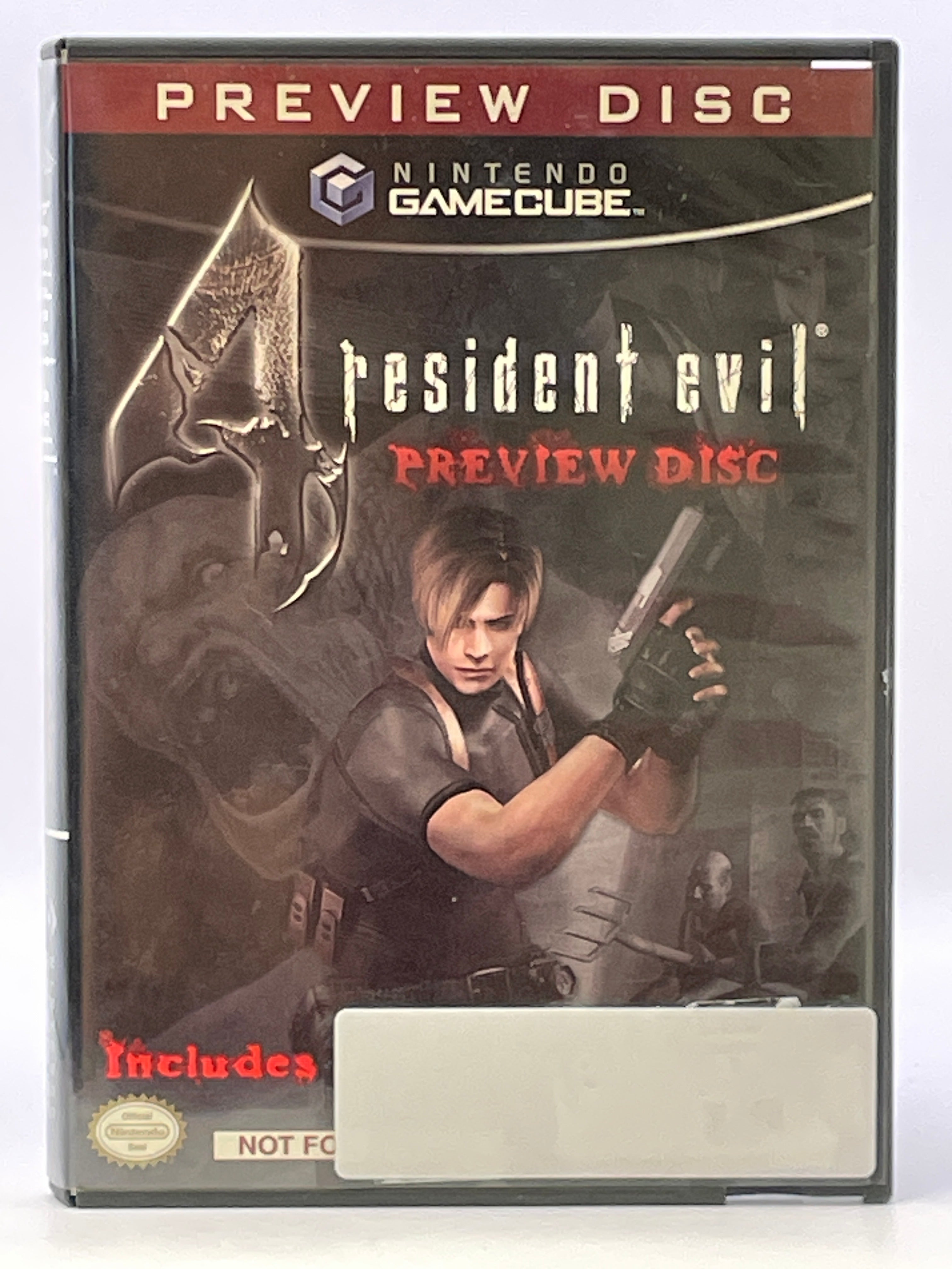 Resident Evil 4 [Preview Disc] CL01 (CIB) Gamecube