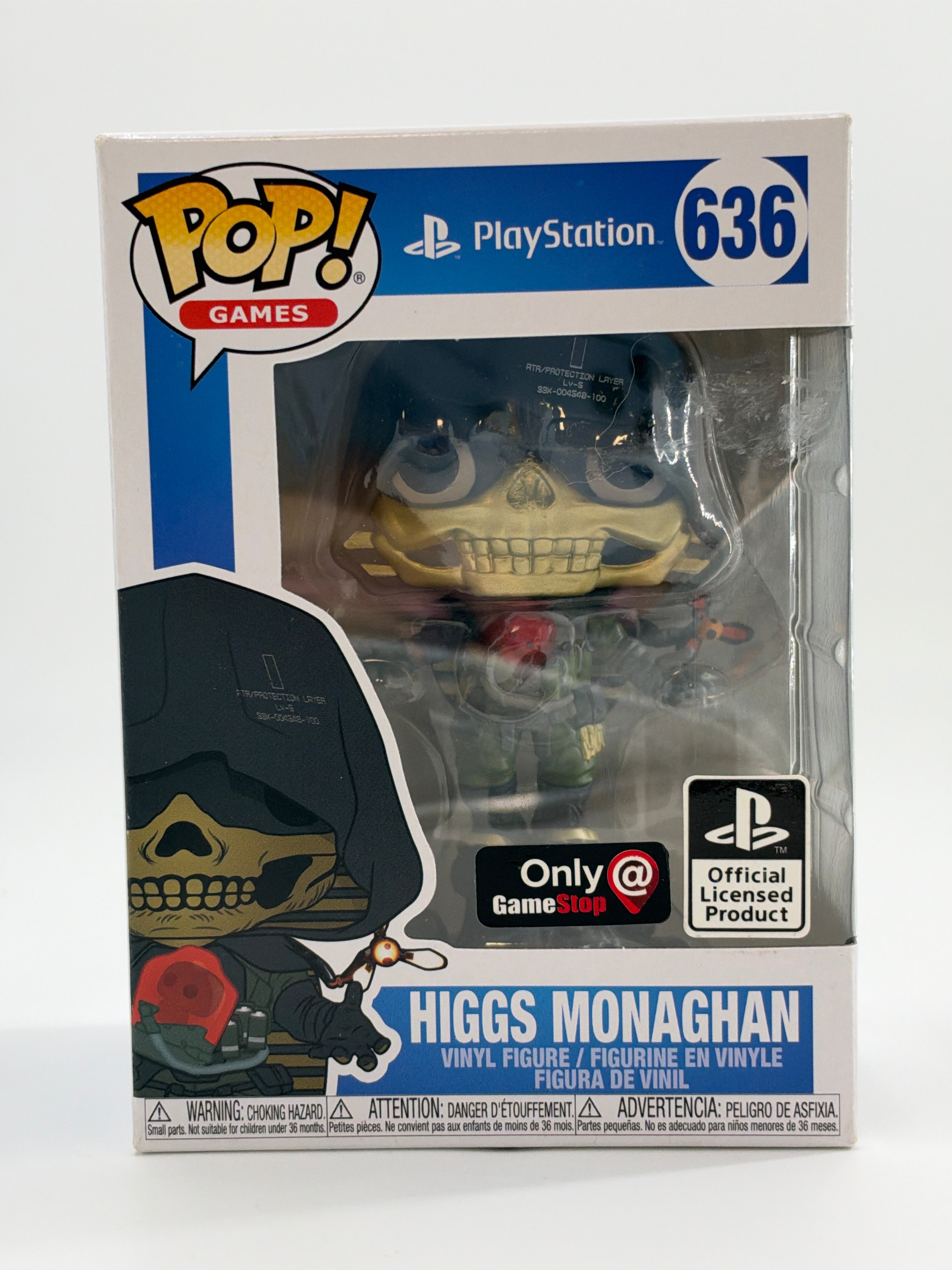 PlayStation: Higgs Monaghan - GameStop Exclusive #636 CL02 Funko Pop