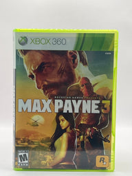 Max Payne 3 CL01 (CIB) Xbox 360