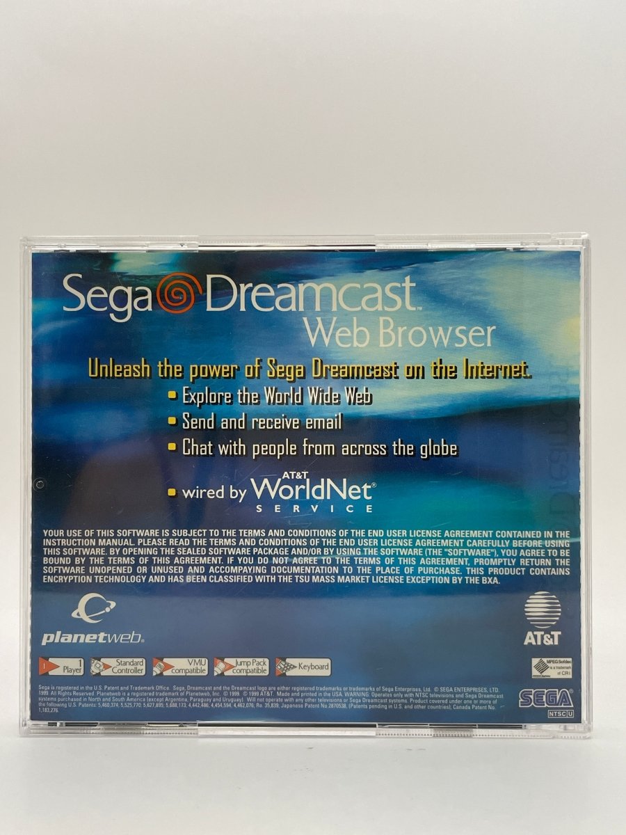 Web Browser CL03 (CIB) Sega Dreamcast