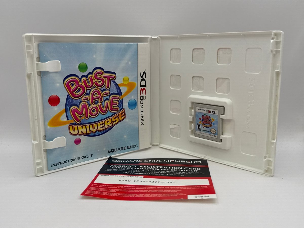 Bust-a-Move Universe CL01 (CIB) Nintendo 3DS