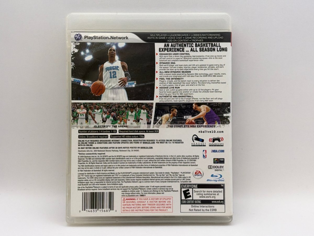 NBA Live 10 CL01 (CIB) Playstation 3