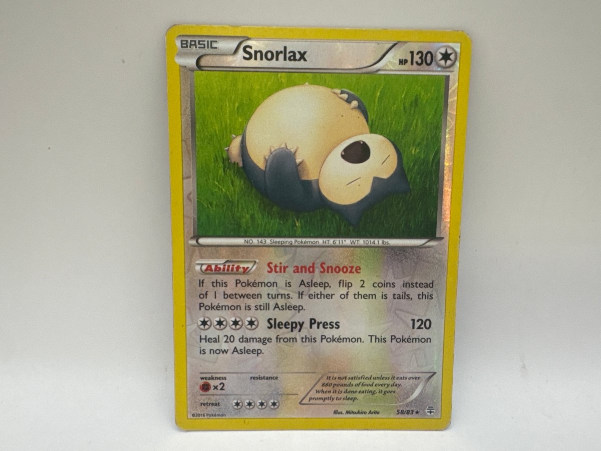 Snorlax 58/83 (HP) CL01 Pokemon