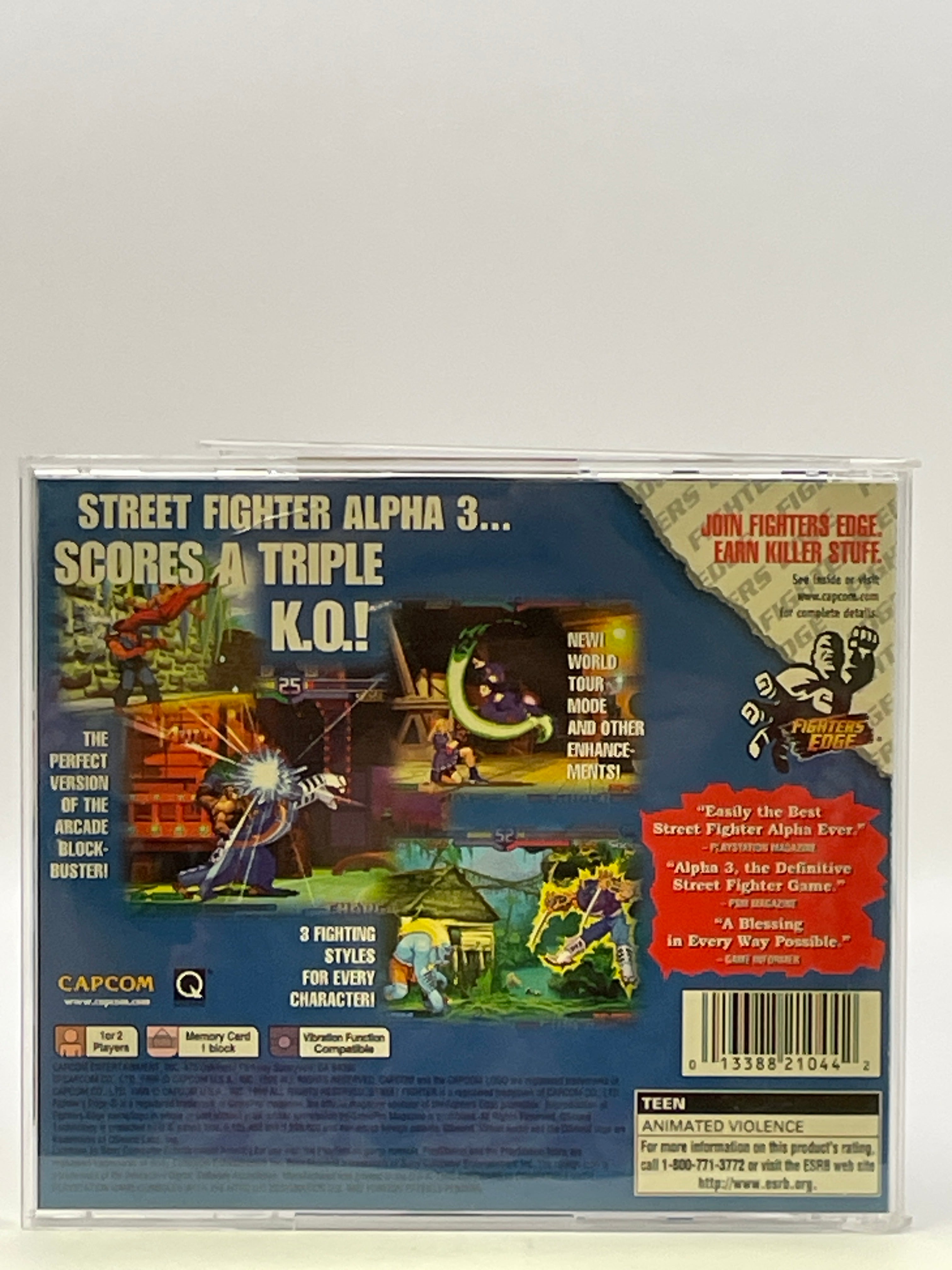 Street Fighter Alpha 3 CL01 (CIB) Playstation One