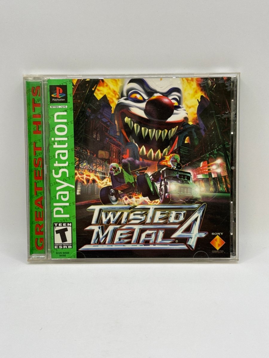 Twisted Metal 4 Greatest Hits CL01 (CIB) PlayStation One