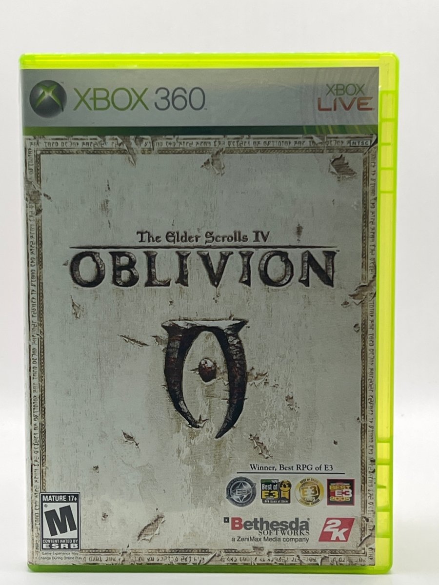 Elder Scrolls IV Oblivion CL02 (CIB) Xbox 360