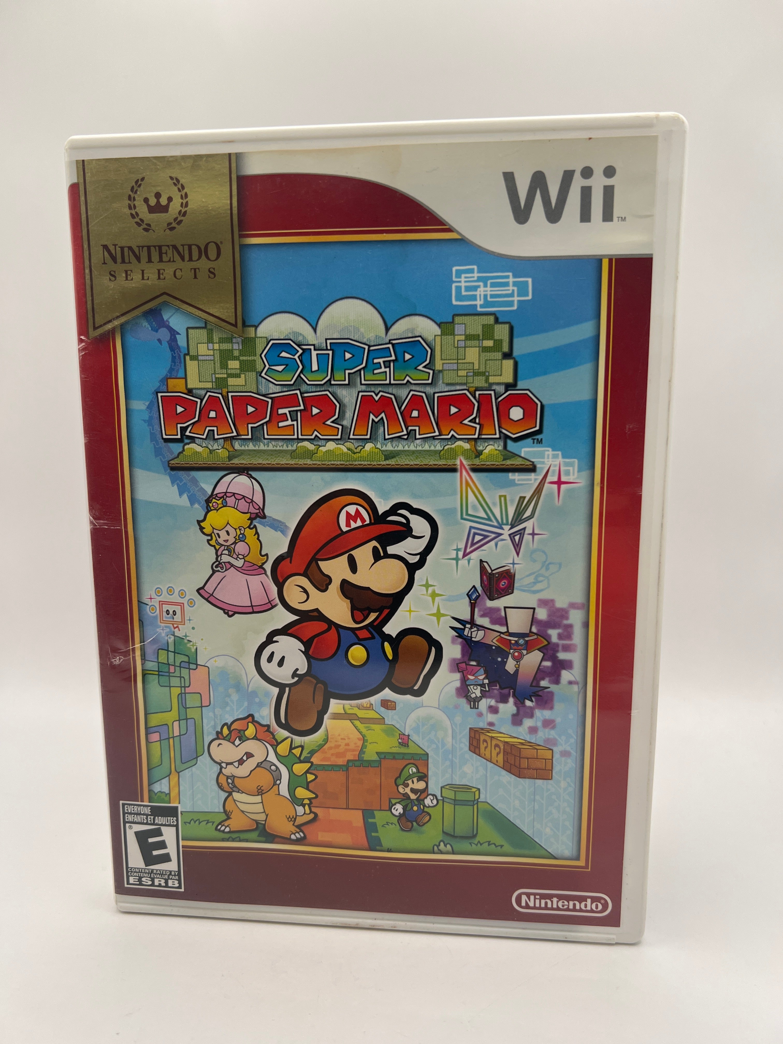 Super Paper Mario [Nintendo Selects] CL01 (Missing Manual) Nintendo Wii