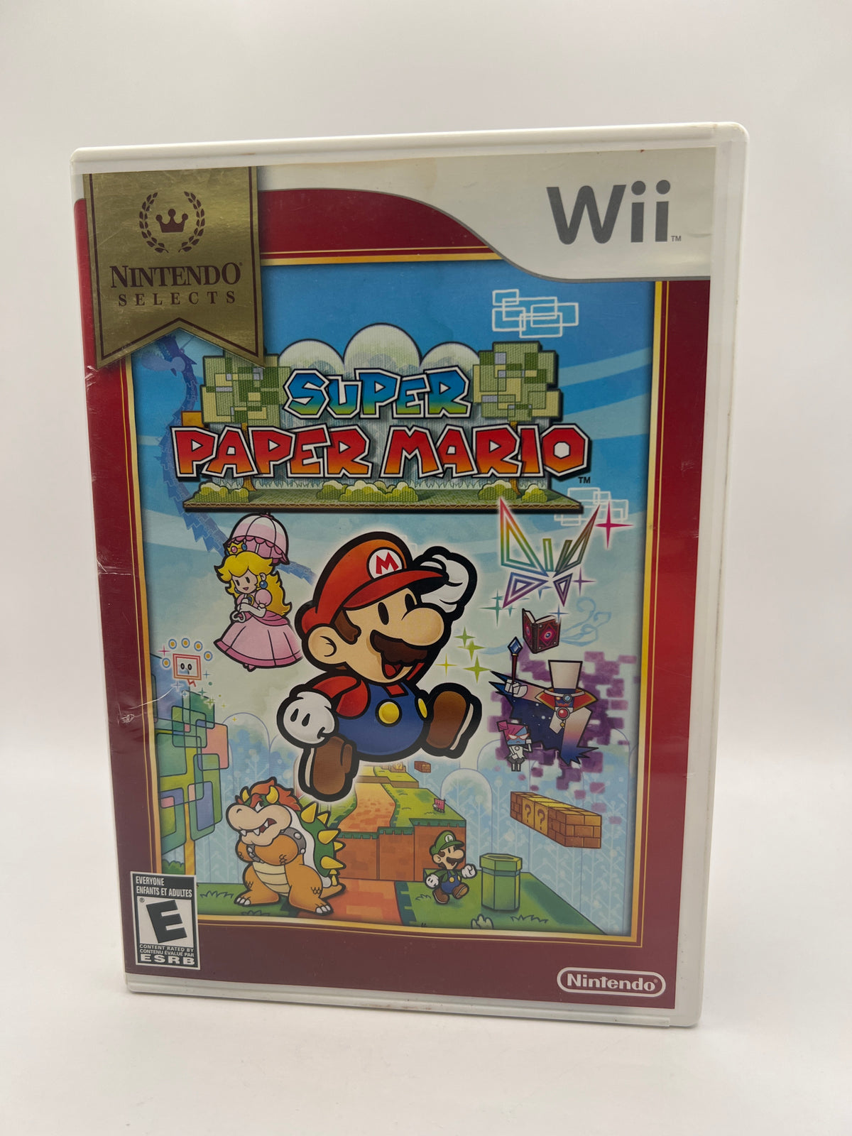 Super Paper Mario [Nintendo Selects] CL01 (Missing Manual) Nintendo Wii