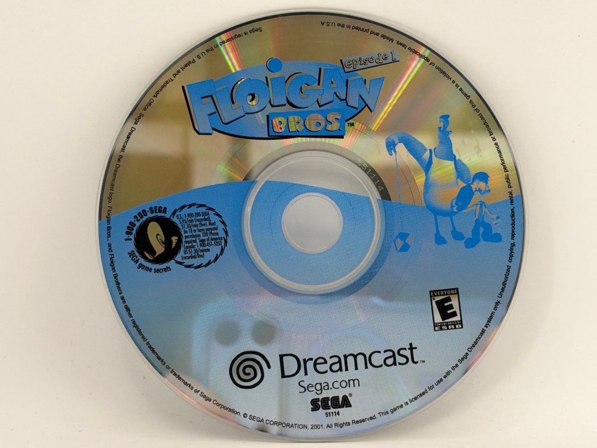 Floigan Brothers CL01 (Disc Only) Sega Dreamcast