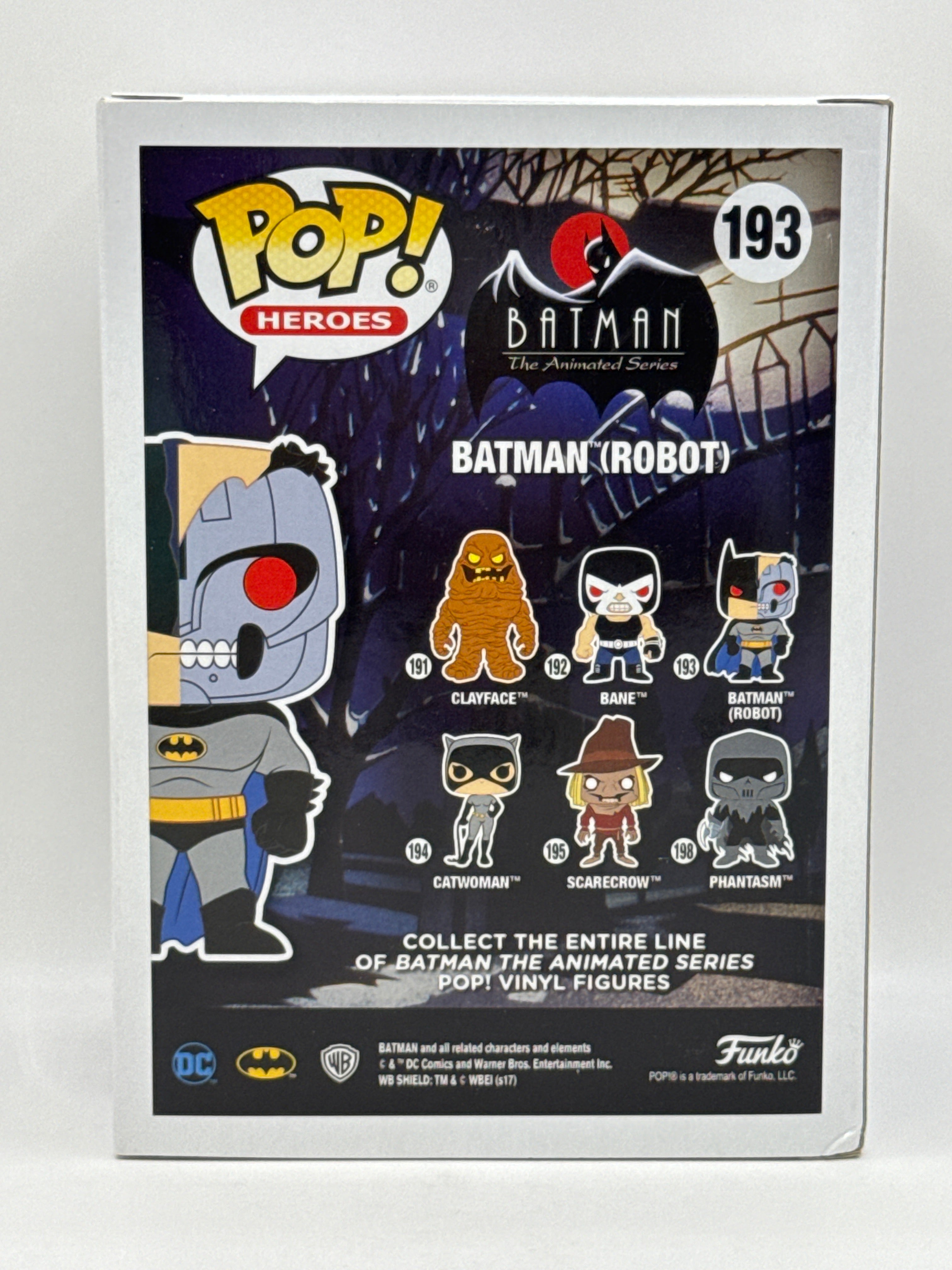 Batman The Animated Series: Batman (Robot) - Chase  #193 Funko Pop