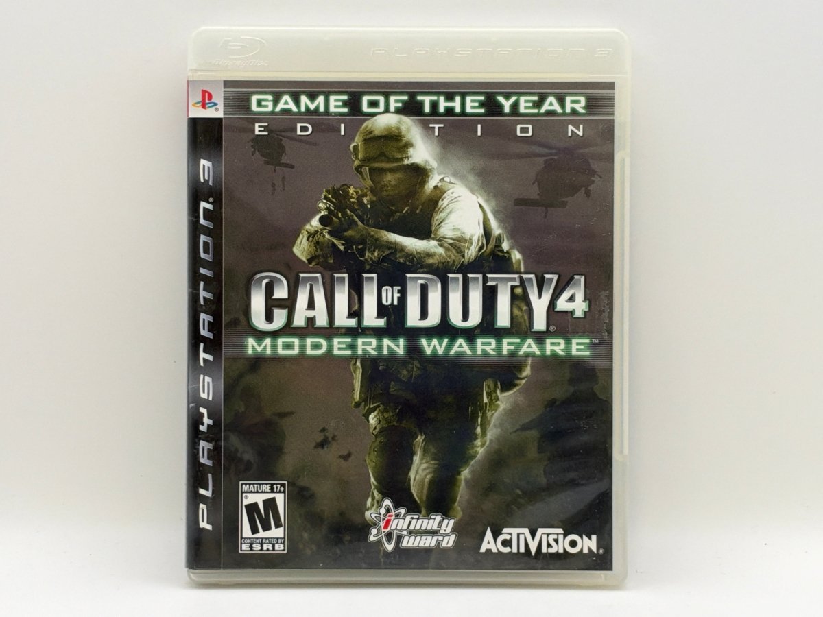 Call of Duty 4 Modern Warfare [Game of the Year] CL04 (CIB) Playstation 3