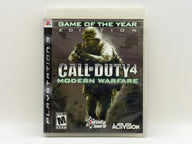 Call of Duty 4 Modern Warfare [Game of the Year] CL04 (CIB) Playstation 3