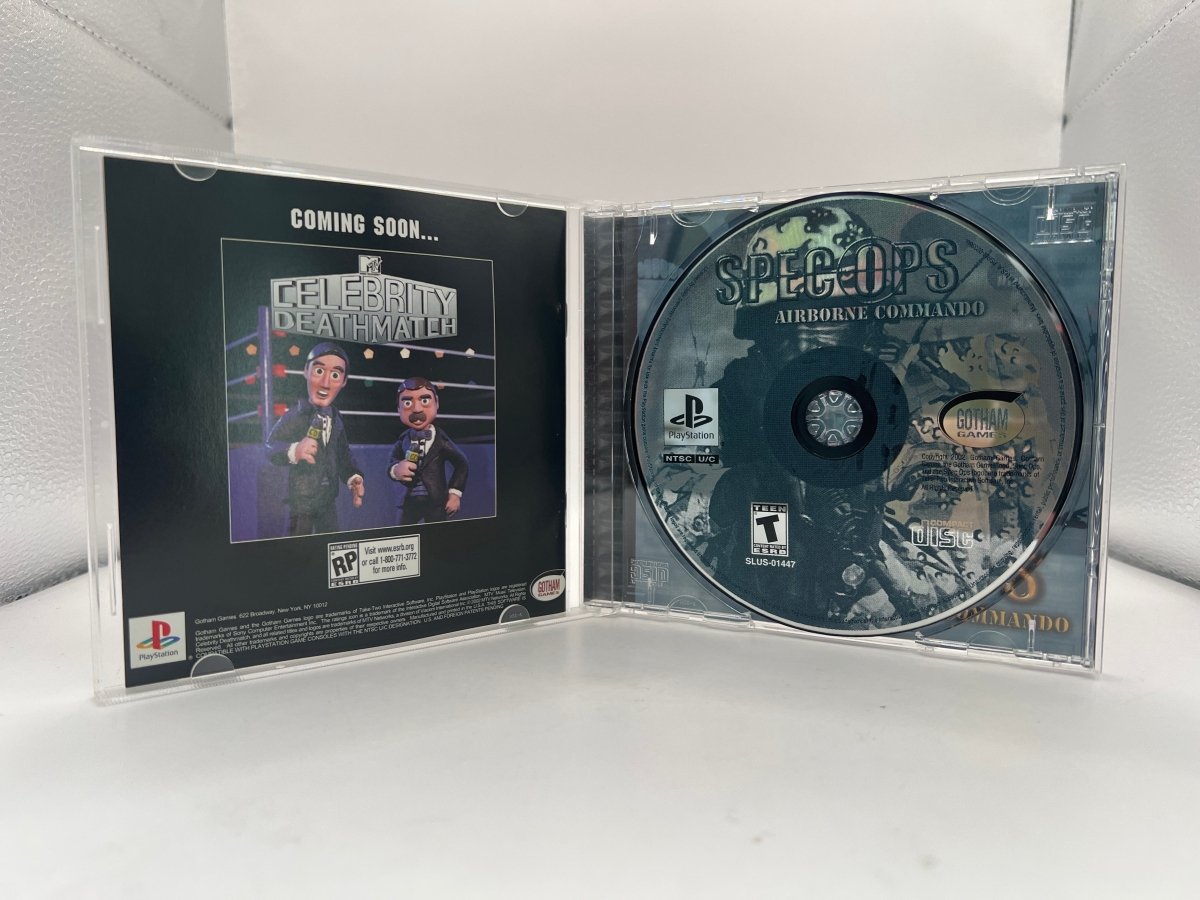 Spec Ops Airborne Commando CL02 (CIB) Playstation One