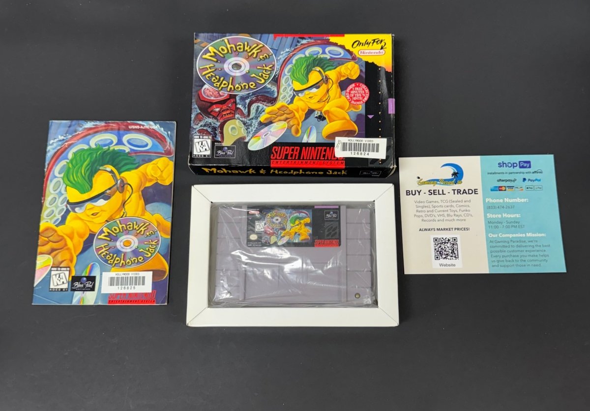 Mohawk and Headphone Jack Super Nintendo CL 01