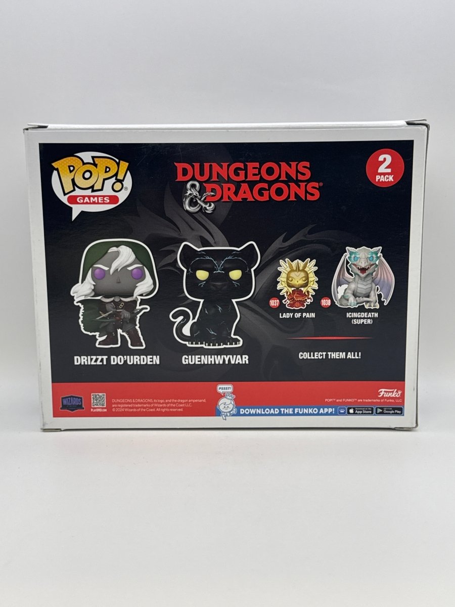 Dungeons & Dragons: Drizzt Do’urden & Guenhwyvar Funko Pop