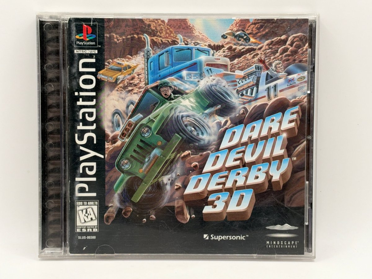 Dare Devil Derby 3D CL01 (CIB) Playstation One