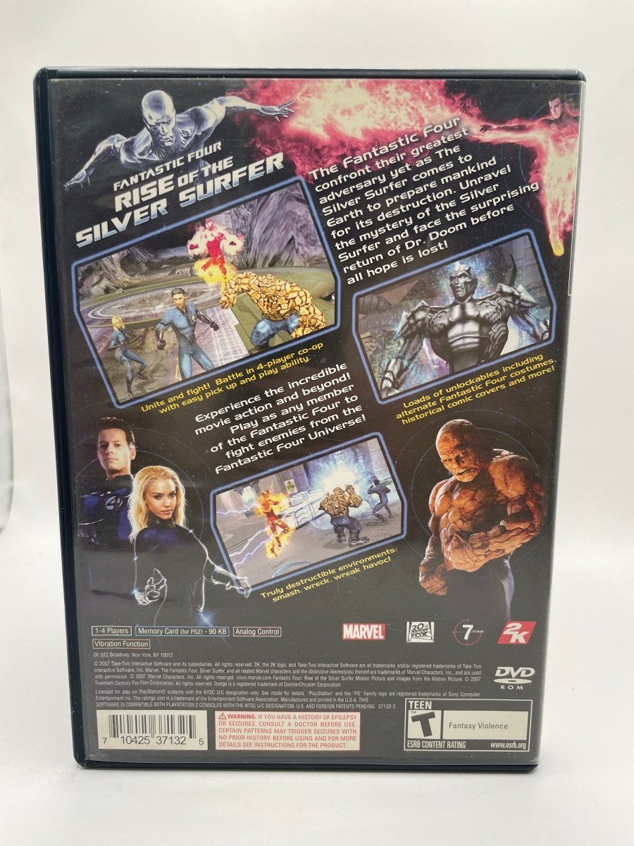Fantastic Four: Rise of the Silver Surfer CL03 (CIB) PlayStation 2