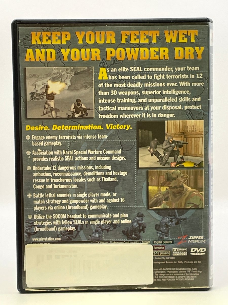 SOCOM US Navy Seals CL04 (CIB) PlayStation 2