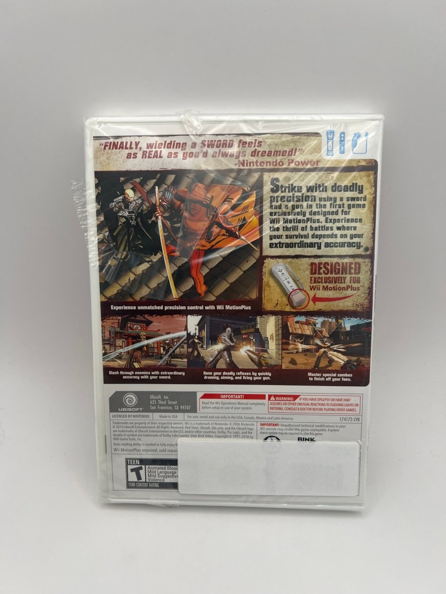 Red Steel 2 CL01 (New) Nintendo Wii