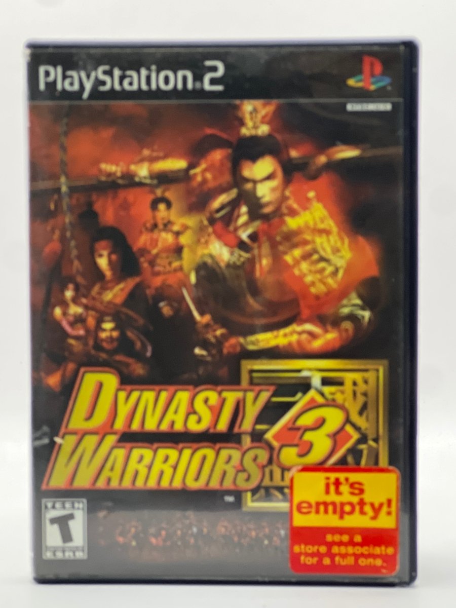 Dynasty Warriors 3 CL01 (Missing Manual) PlayStation 2