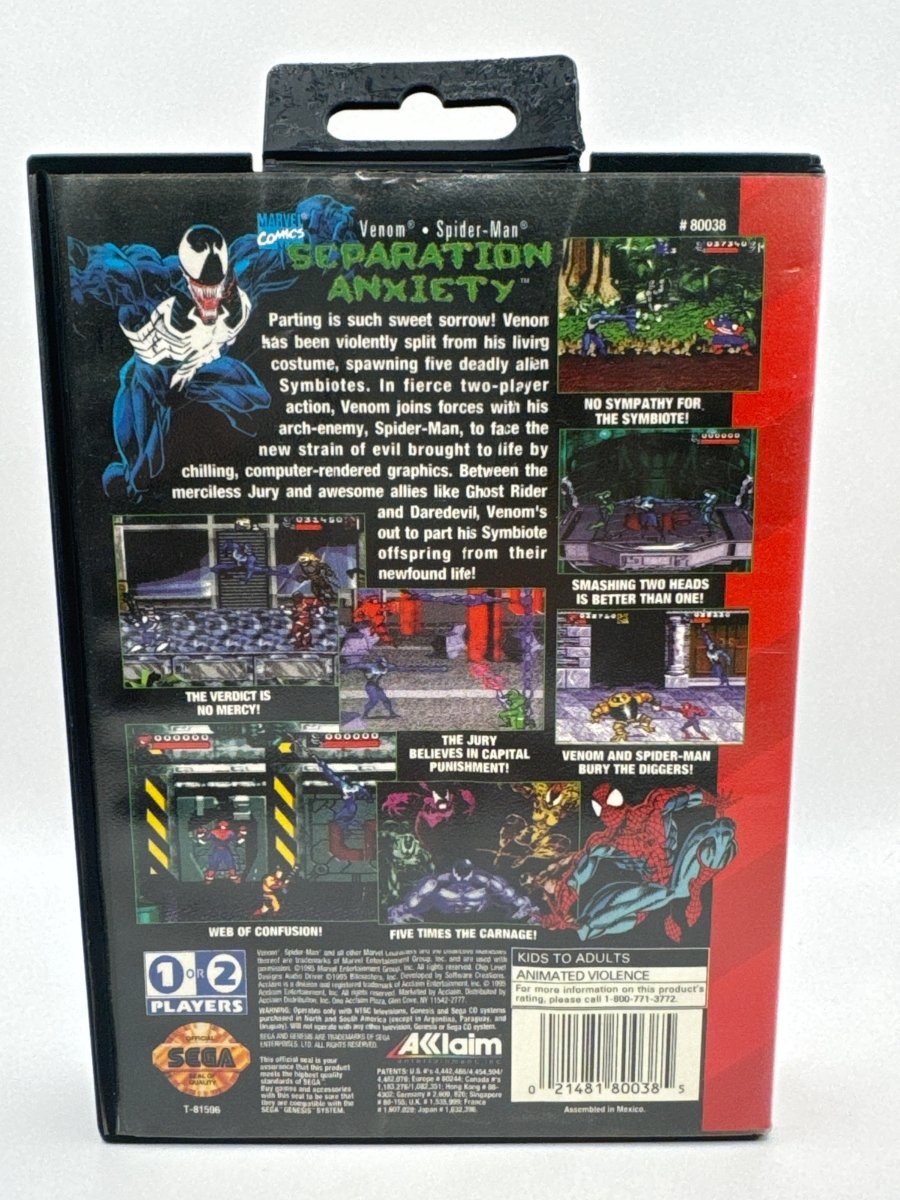 Separation Anxiety CL01 (Missing Manual) Sega Genesis