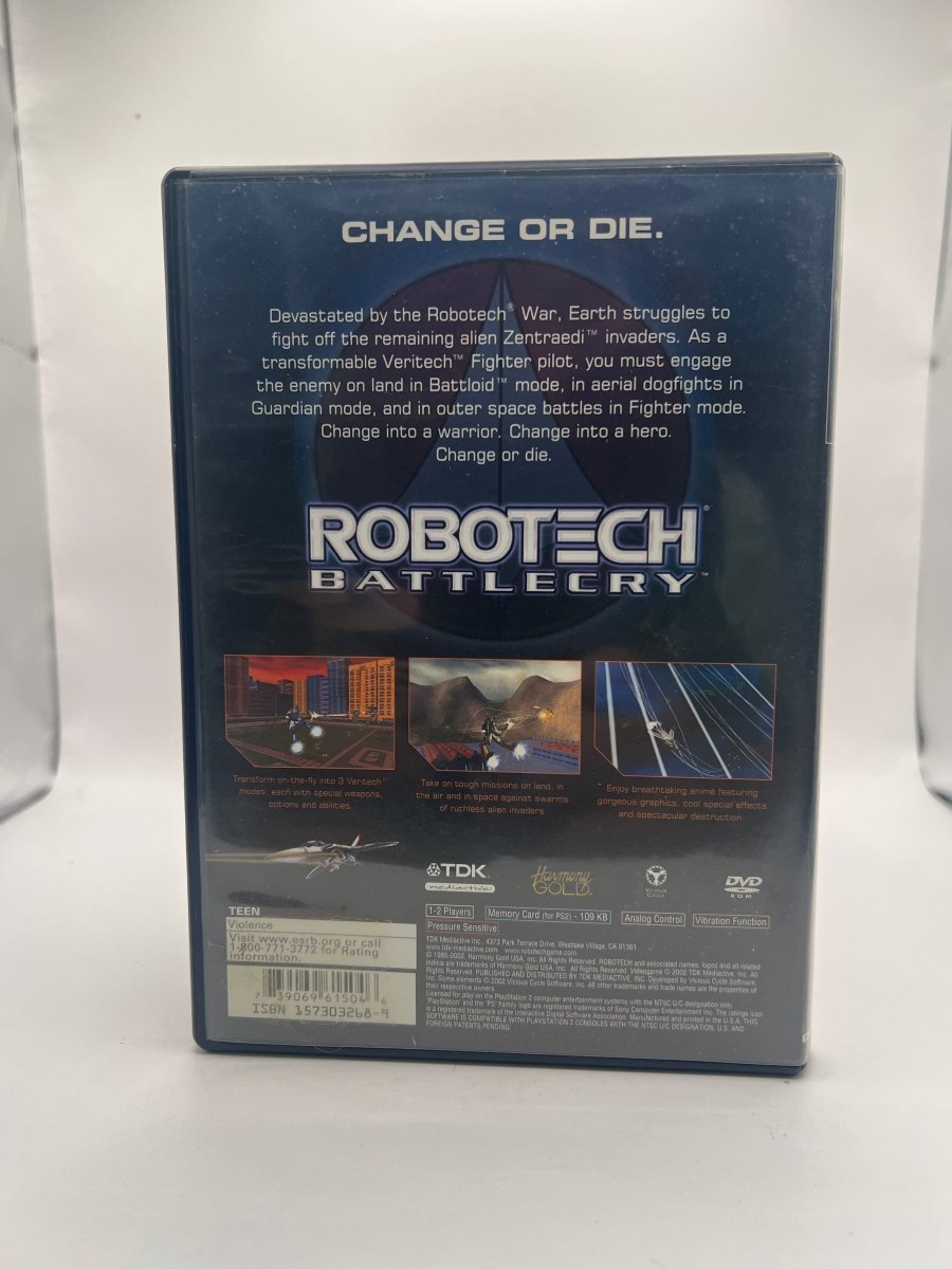 Robotech Battlecry CL01 (CIB) PlayStation 2