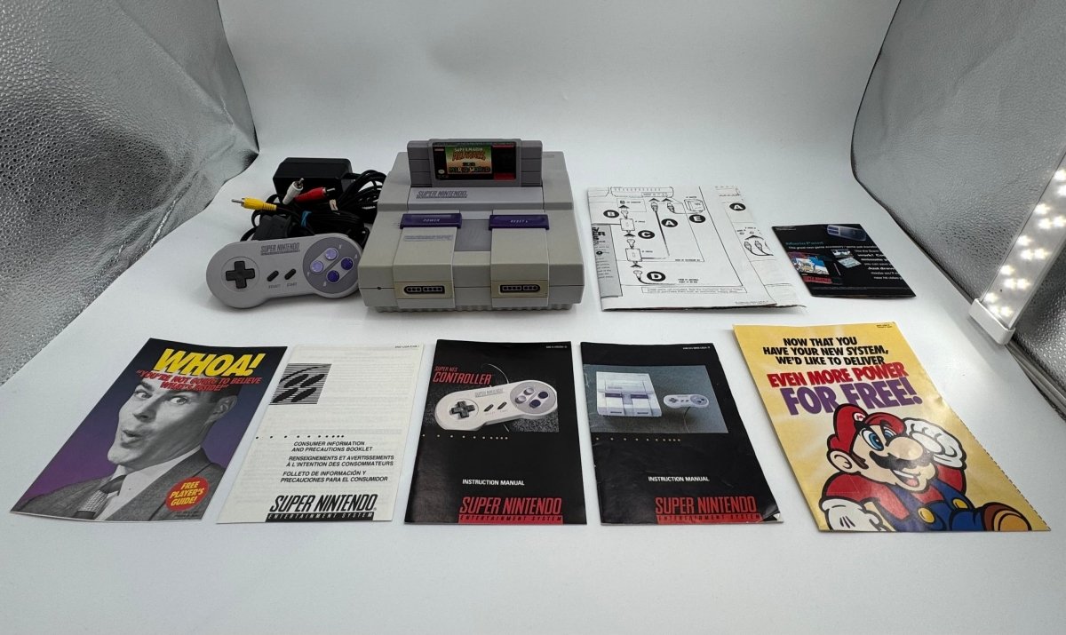 Super Nintendo Super Mario All Stars Set Console