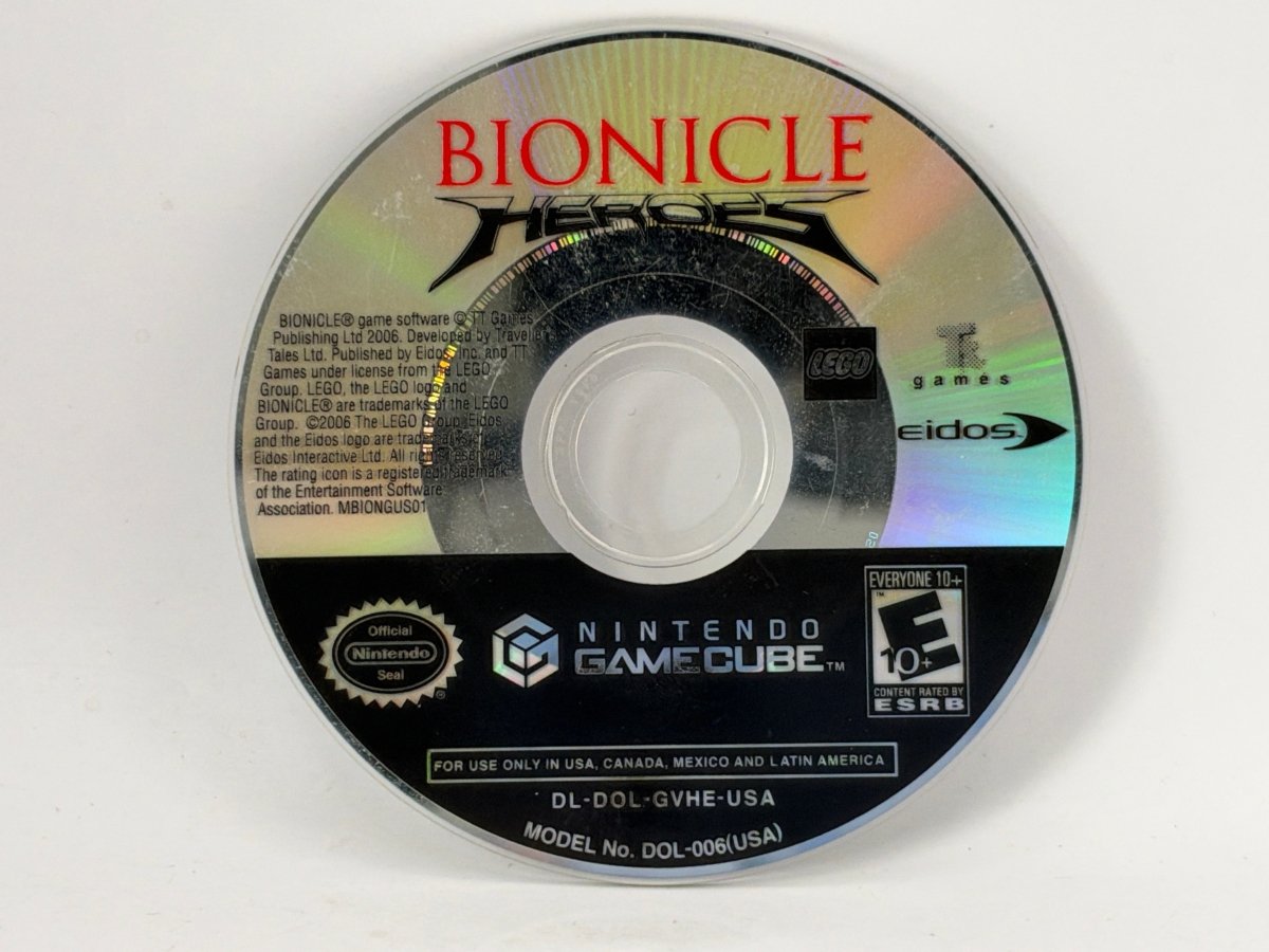 Bionicle Heroes CL01 (Disc Only) Gamecube