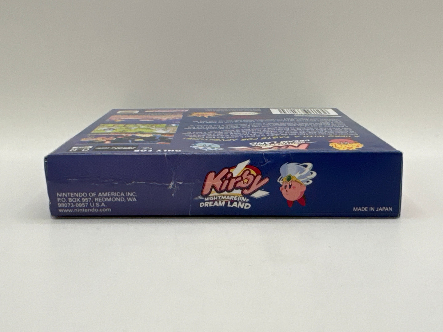 Kirby Nightmare in Dream Land CL01 (CIB) Game Boy Advance