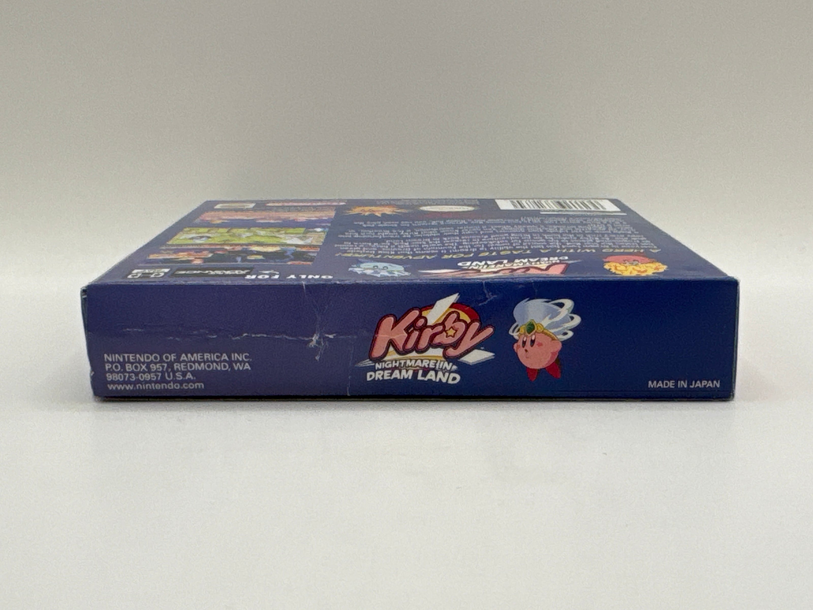 Kirby Nightmare in Dream Land CL01 (CIB) Game Boy Advance