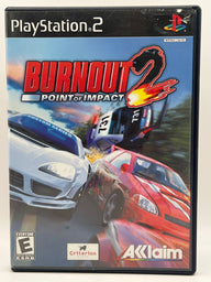 Burnout 2 Point of Impact CL02 (CIB) PlayStation 2