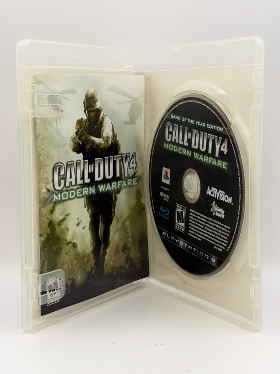 Call of Duty 4 Modern Warfare [Game of the Year] CL04 (CIB) Playstation 3