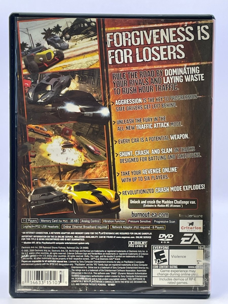 Burnout 3 Takedown [Greatest Hits] CL01 (Disc Only) PlayStation 2