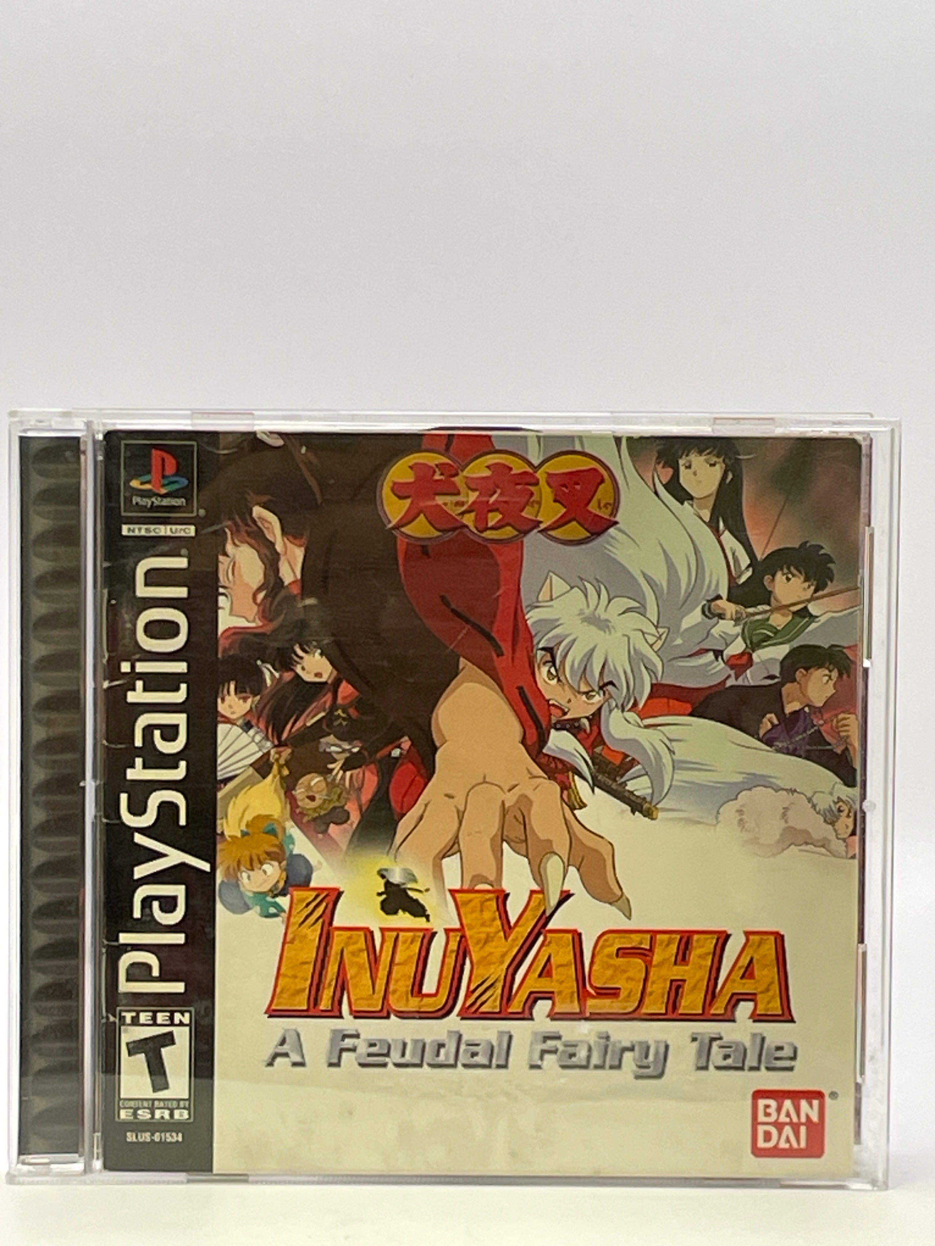 Inuyasha A Feudal Fairy Tale CL01 (CIB) Playstation One