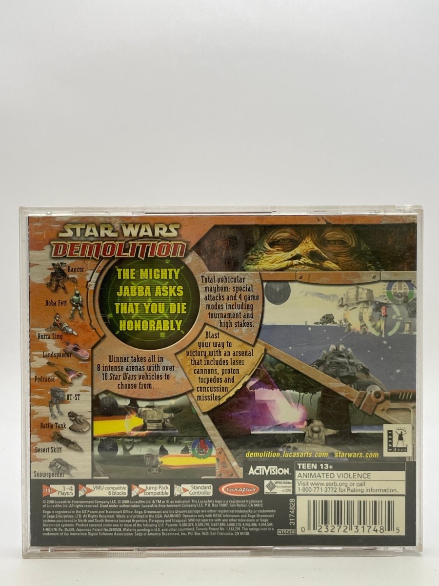 Star Wars Demolition CL01 (CIB) Sega Dreamcast