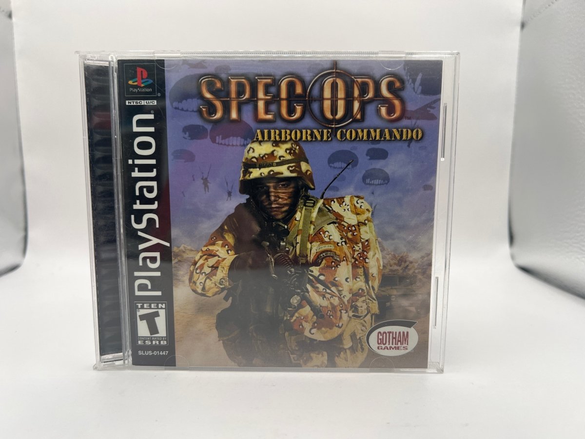 Spec Ops Airborne Commando CL02 (CIB) Playstation One