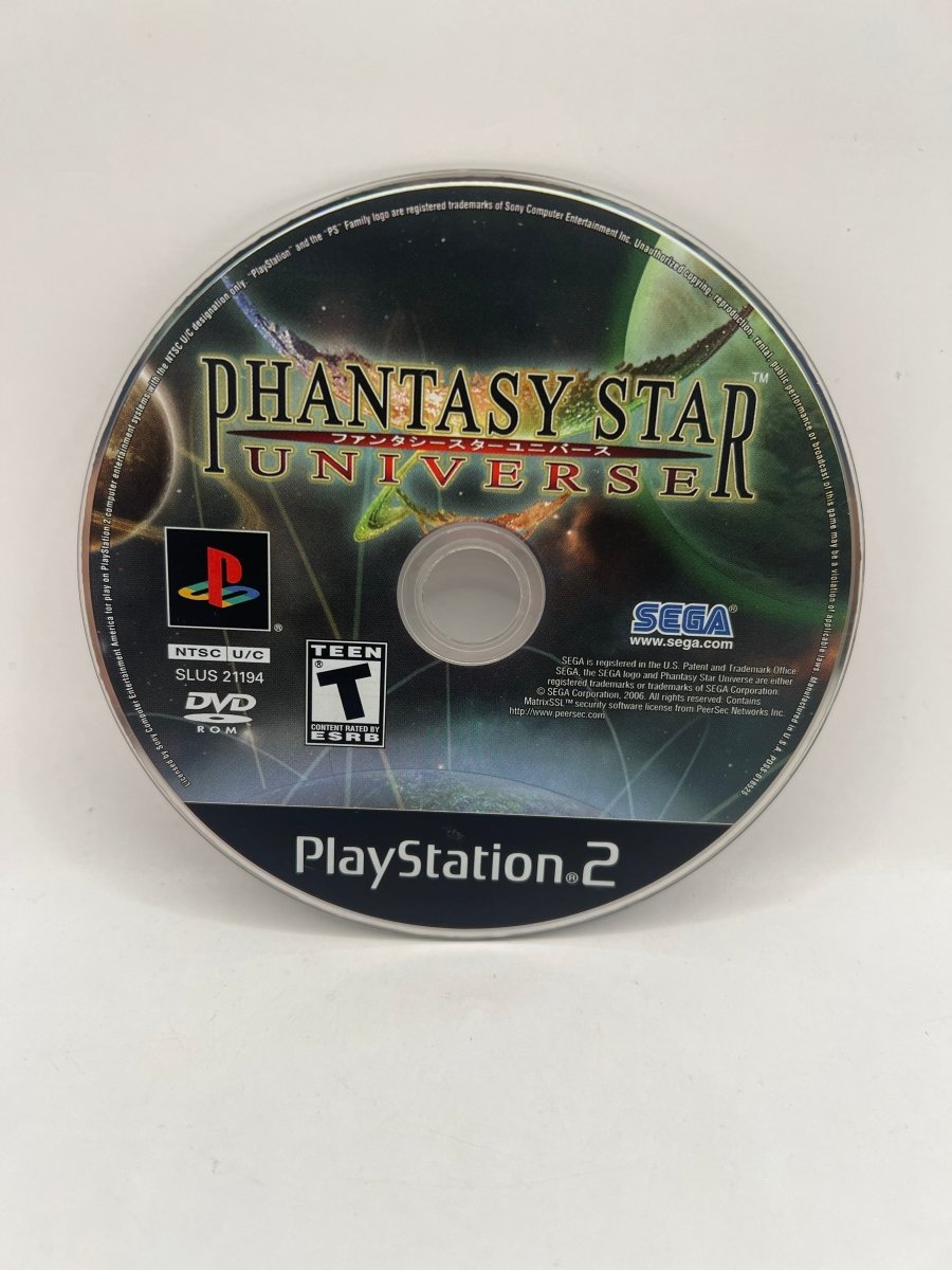 Phantasy Star Universe CL01 (Disc Only) PlayStation 2