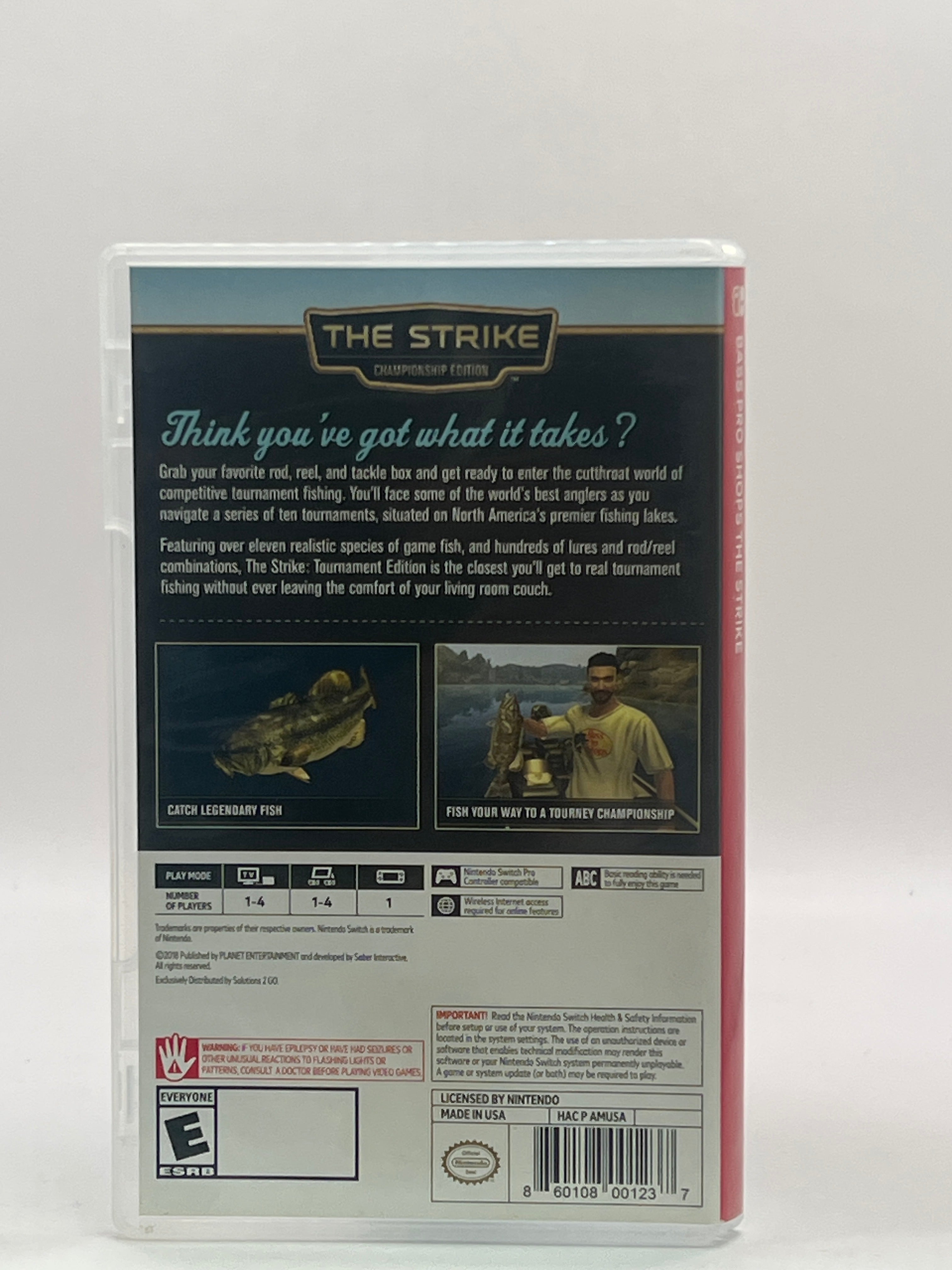 Bass Pro Shops The Strike CL01 (CIB) Nintendo Switch