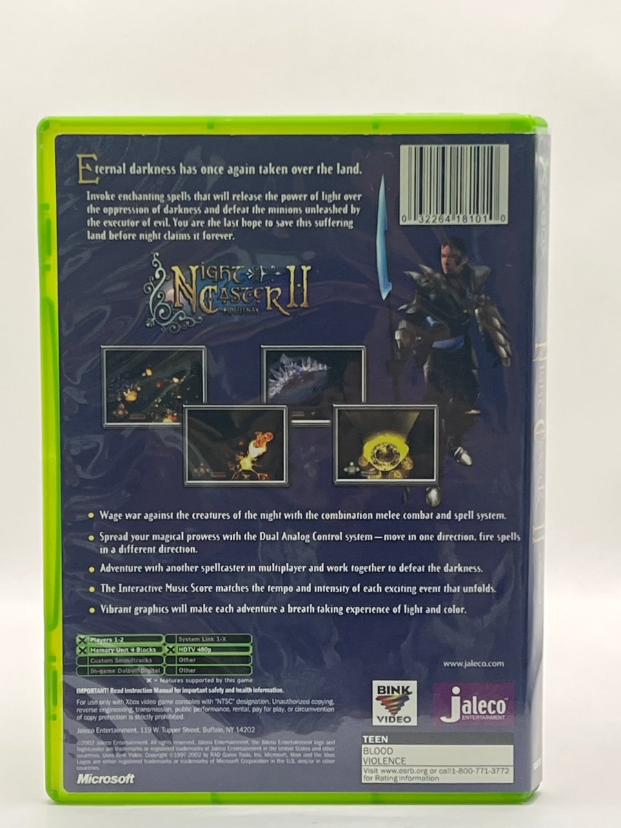 Night Caster II Equinox CL02 (CIB) Original Xbox