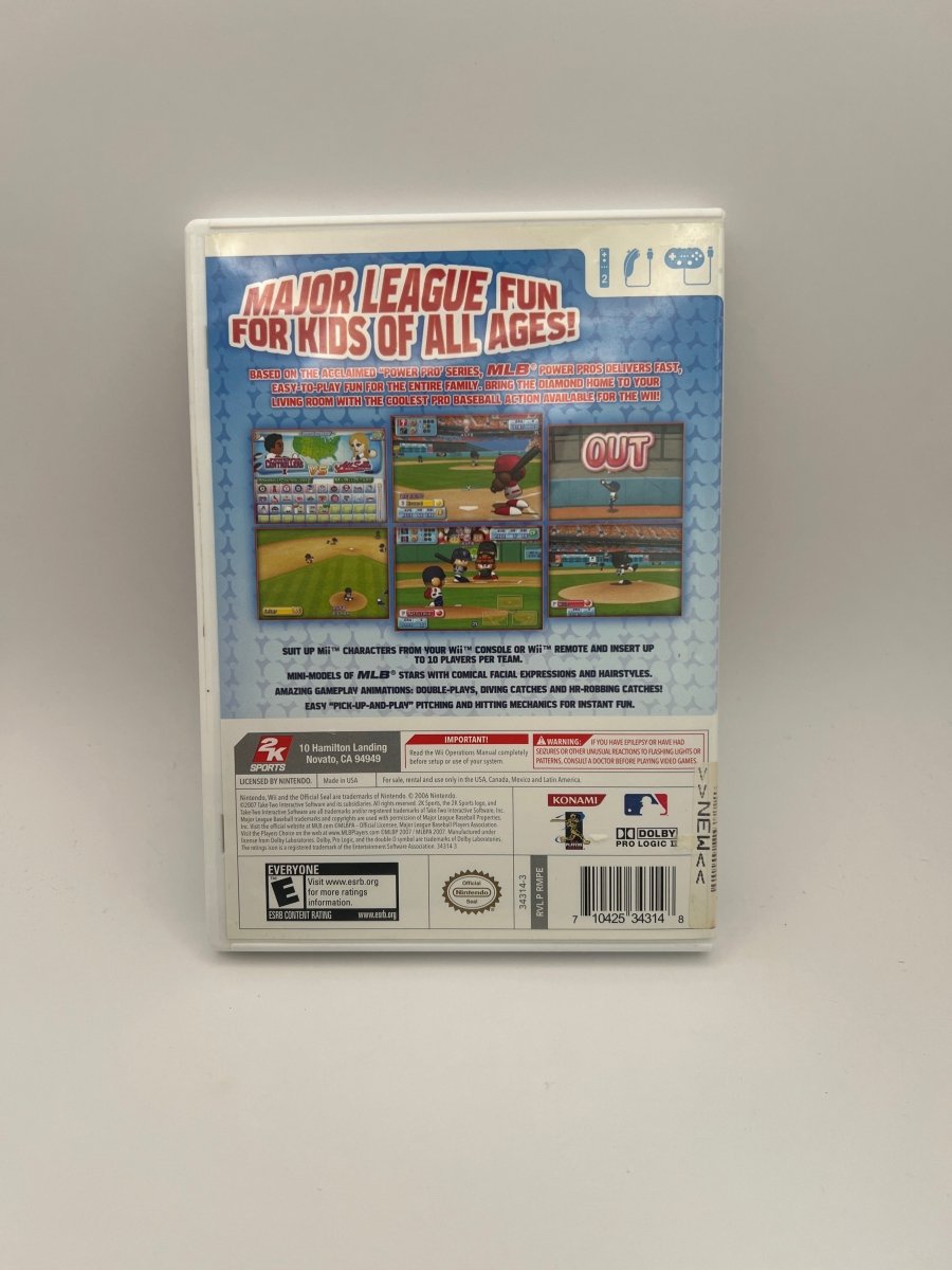MLB Power Pros 2008 CL01 (CIB) Nintendo Wii