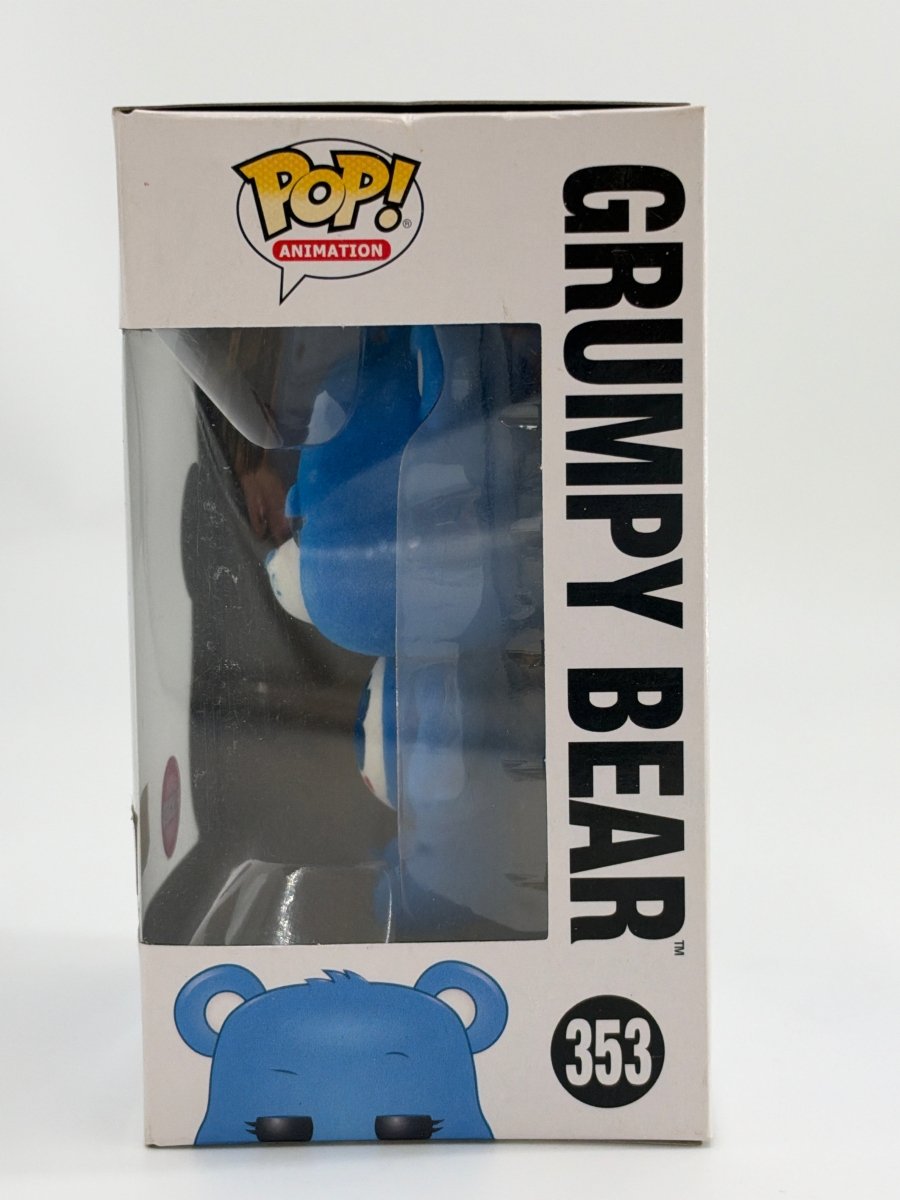 CareBears: Grumpy Bear [Flocked] - BoxLunch Exclusive #353  Funko Pop