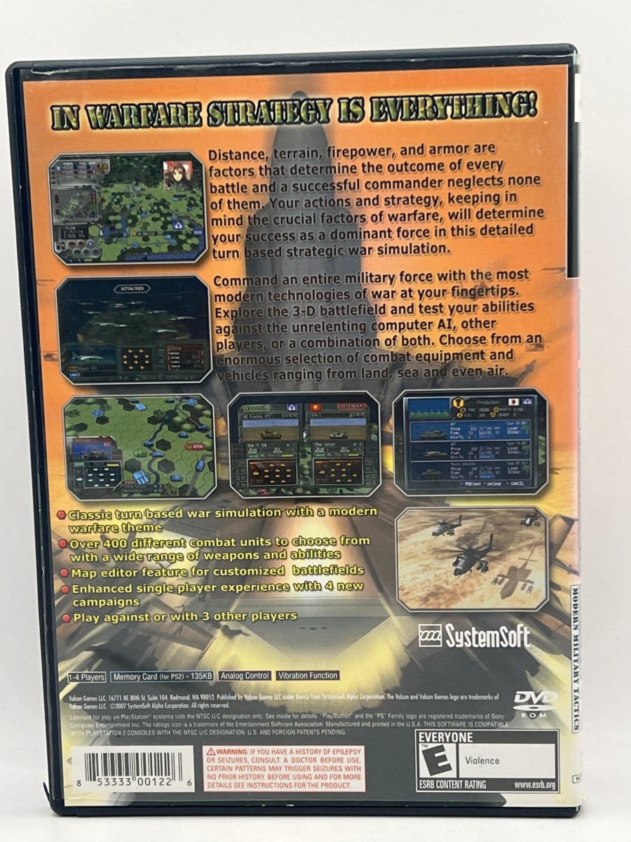 Dai Senryaku VII Modern Military Tactics CL01 (CIB) PlayStation 2